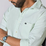 Pastel Green Oxford Cotton Shirt