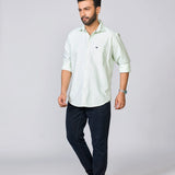 Pastel Green Oxford Cotton Shirt
