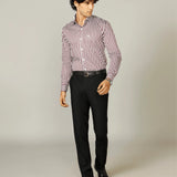 Vertical Striped Giza Cotton Shirt