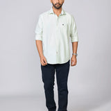 Pastel Green Oxford Cotton Shirt