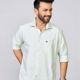 Pastel Green Oxford Cotton Shirt