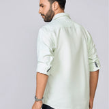 Pastel Green Oxford Cotton Shirt