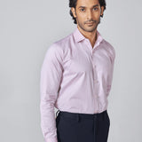 Light Pink Giza Cotton Twill Shirt