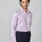 Light Pink Giza Cotton Twill Shirt