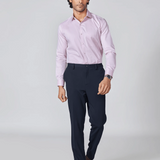 Light Pink Giza Cotton Twill Shirt
