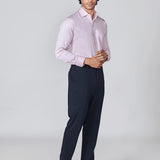 Light Pink Giza Cotton Twill Shirt