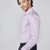 Light Pink Giza Cotton Twill Shirt