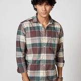 Multi-Colour Checked Oxford Cotton Shirt