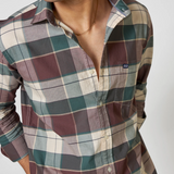 Multi-Colour Checked Oxford Cotton Shirt
