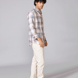 Multi-Colour Checked Pure Linen Shirt