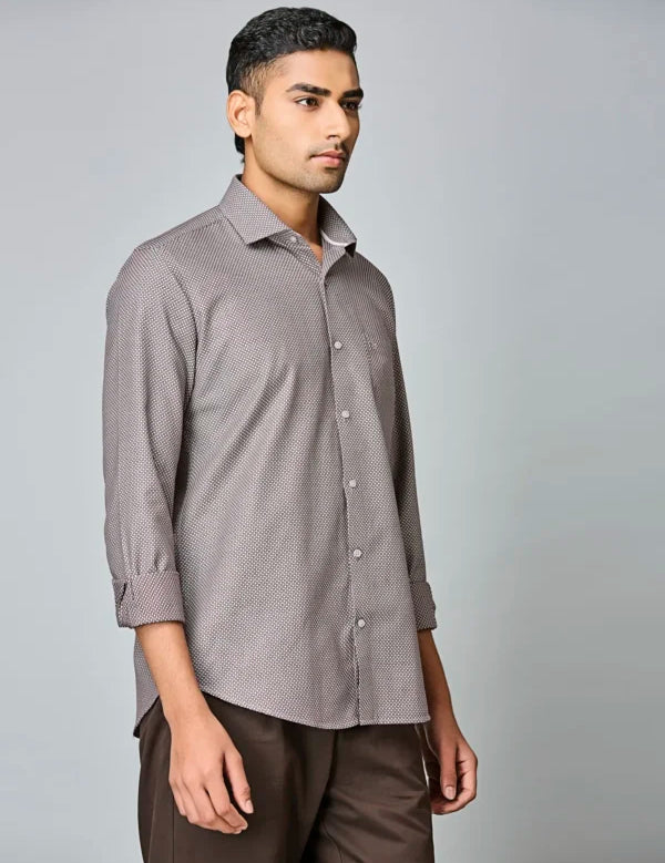 Ashwood Micro-Print Formal Shirt