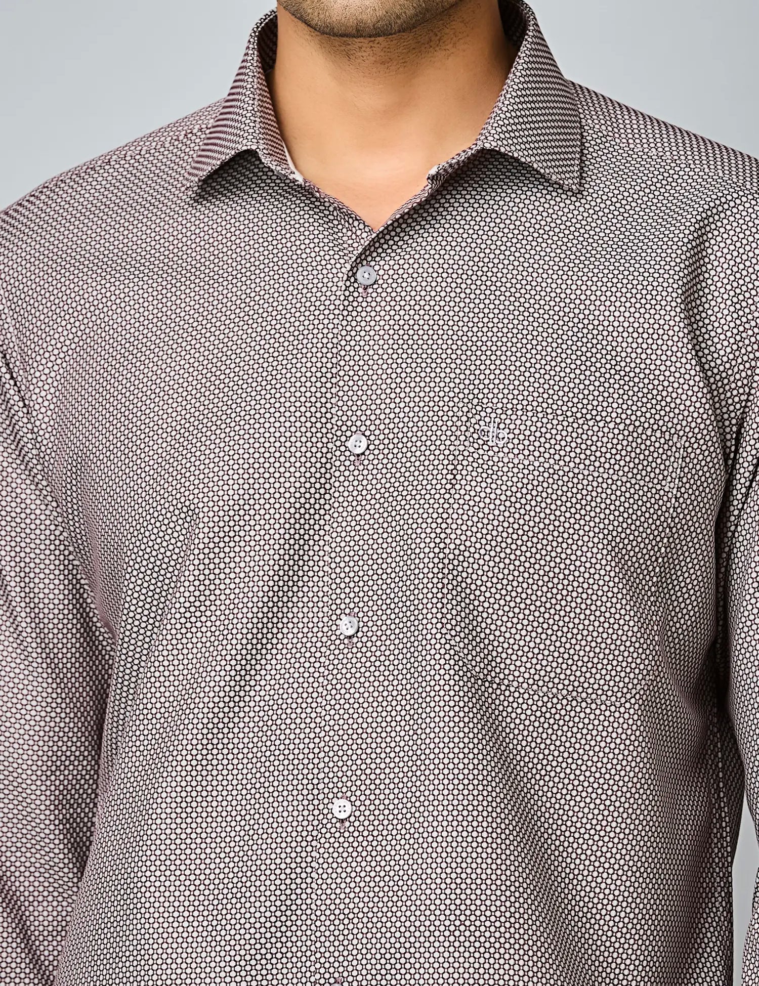Ashwood Micro-Print Formal Shirt