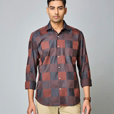 Autumn Mosaic Check Shirt