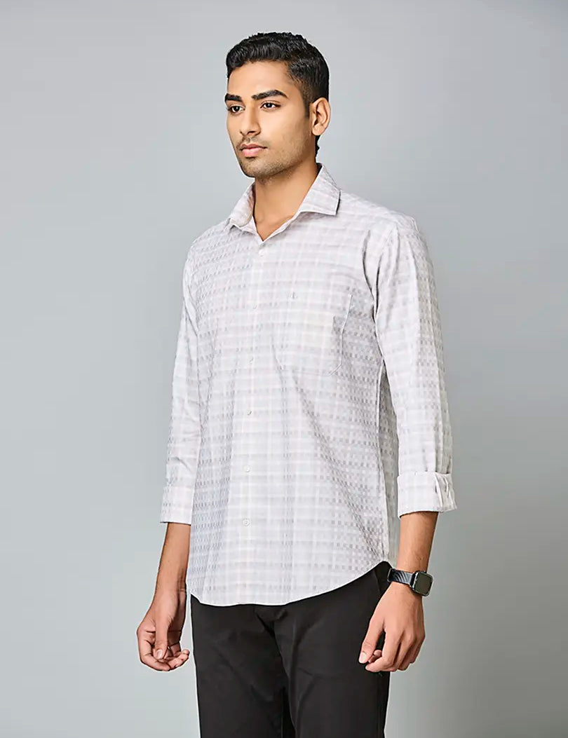 Arctic Check Smart Casual Shirt
