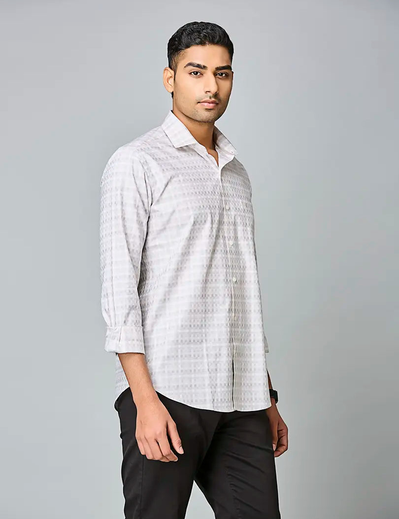 Arctic Check Smart Casual Shirt