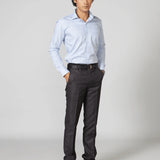 Light Blue Jacquard Cotton Shirt