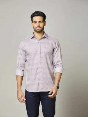 Mauve Micro Dot Shirt
