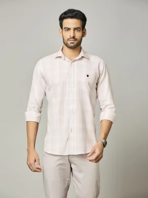 Blush Pink Stripe Shirt