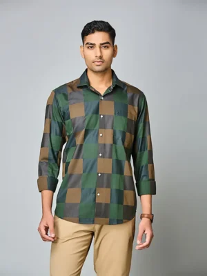 Woodland Mosaic Check Shirt