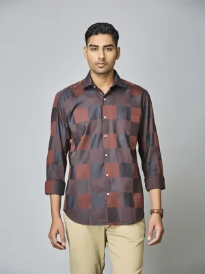 Autumn Mosaic Check Shirt
