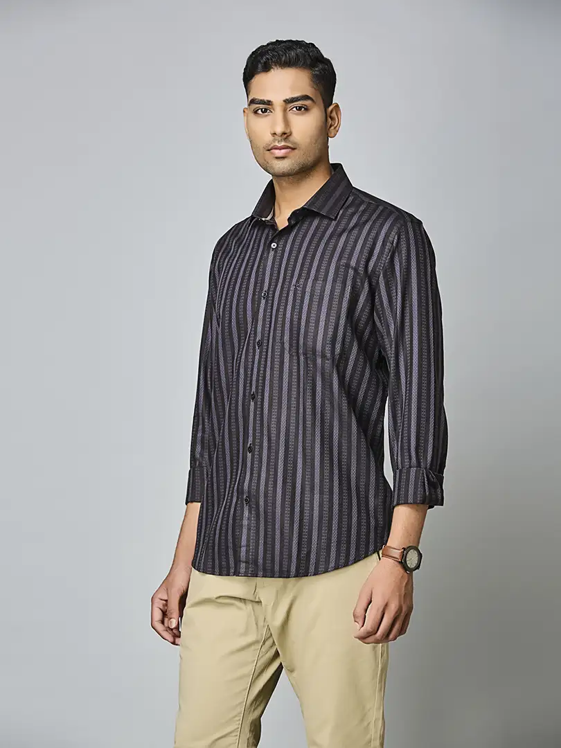 Executive Pinstripe Shirt - Image 4