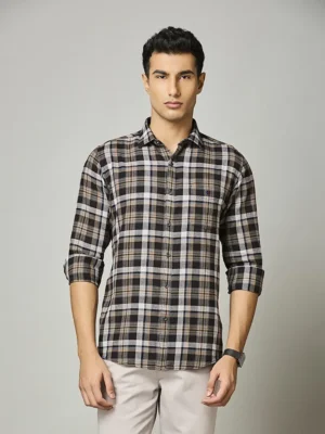 Classic Windowpane Check Shirt