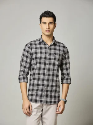 Urban Graphite Plaid Shirt