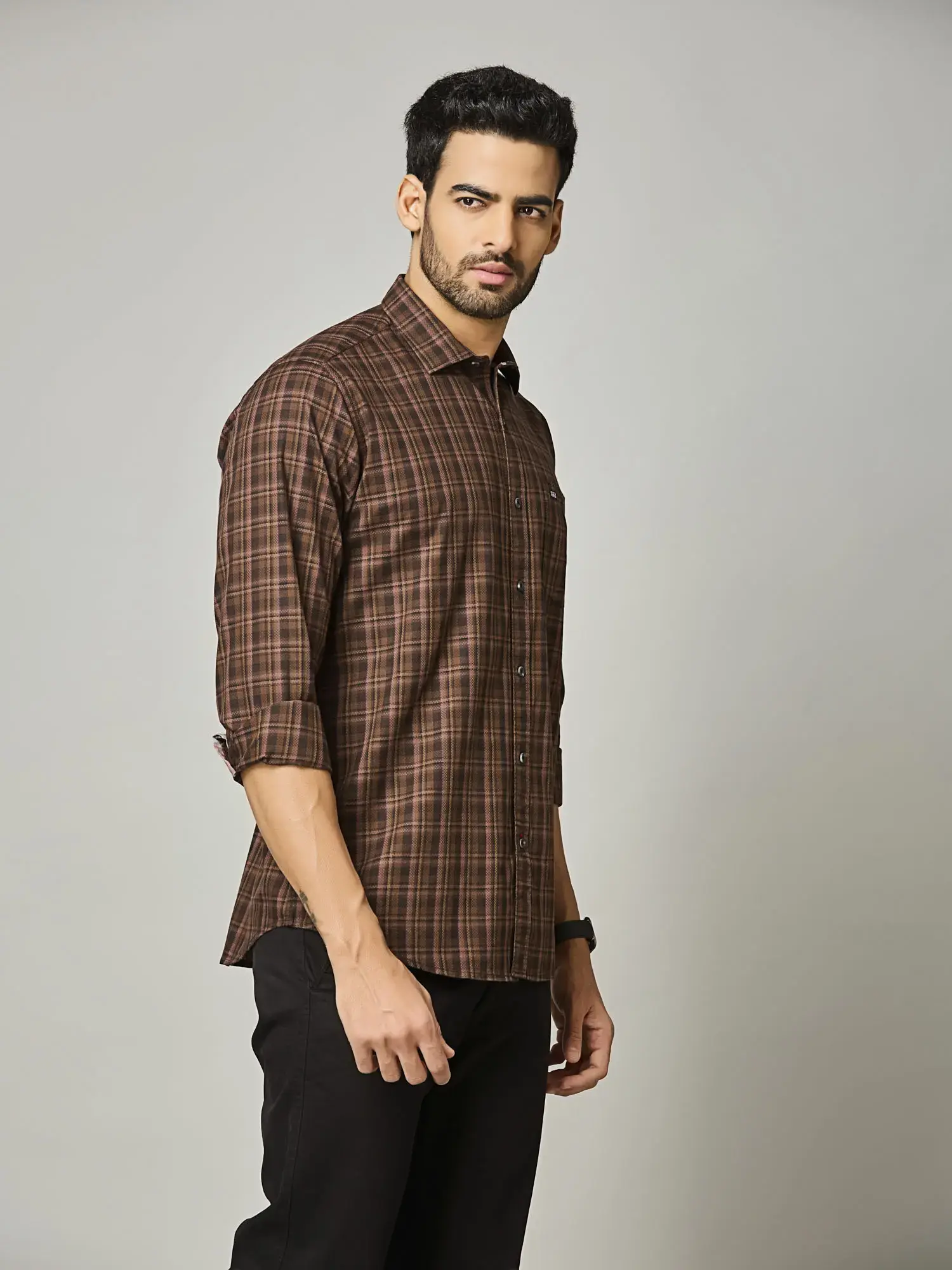 Cocoa Trail Check Shirt - Image 4