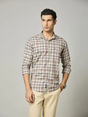 Vintage Rose Check Shirt