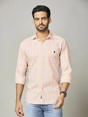 Breezy Cotton Check Casual Shirt