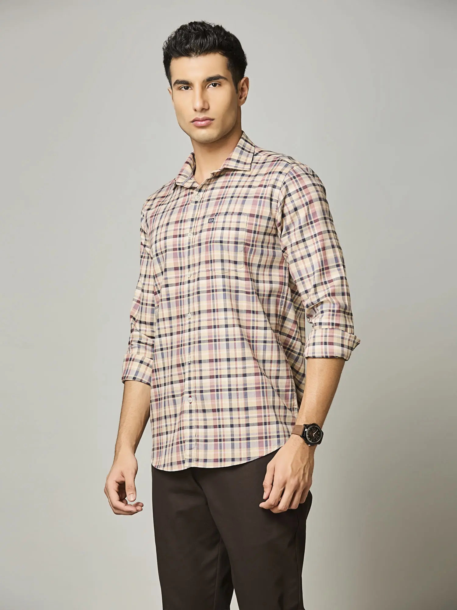 Desert Rose Check Shirt - Image 5