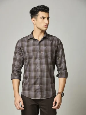 Sharp White Pinstripe Casual Shirt