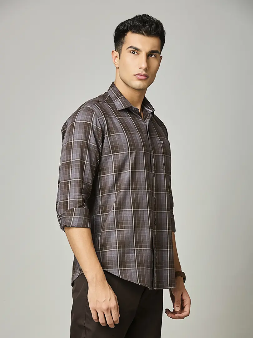 Sharp White Pinstripe Casual Shirt - Image 6