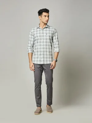 Muted Mint Check Shirt