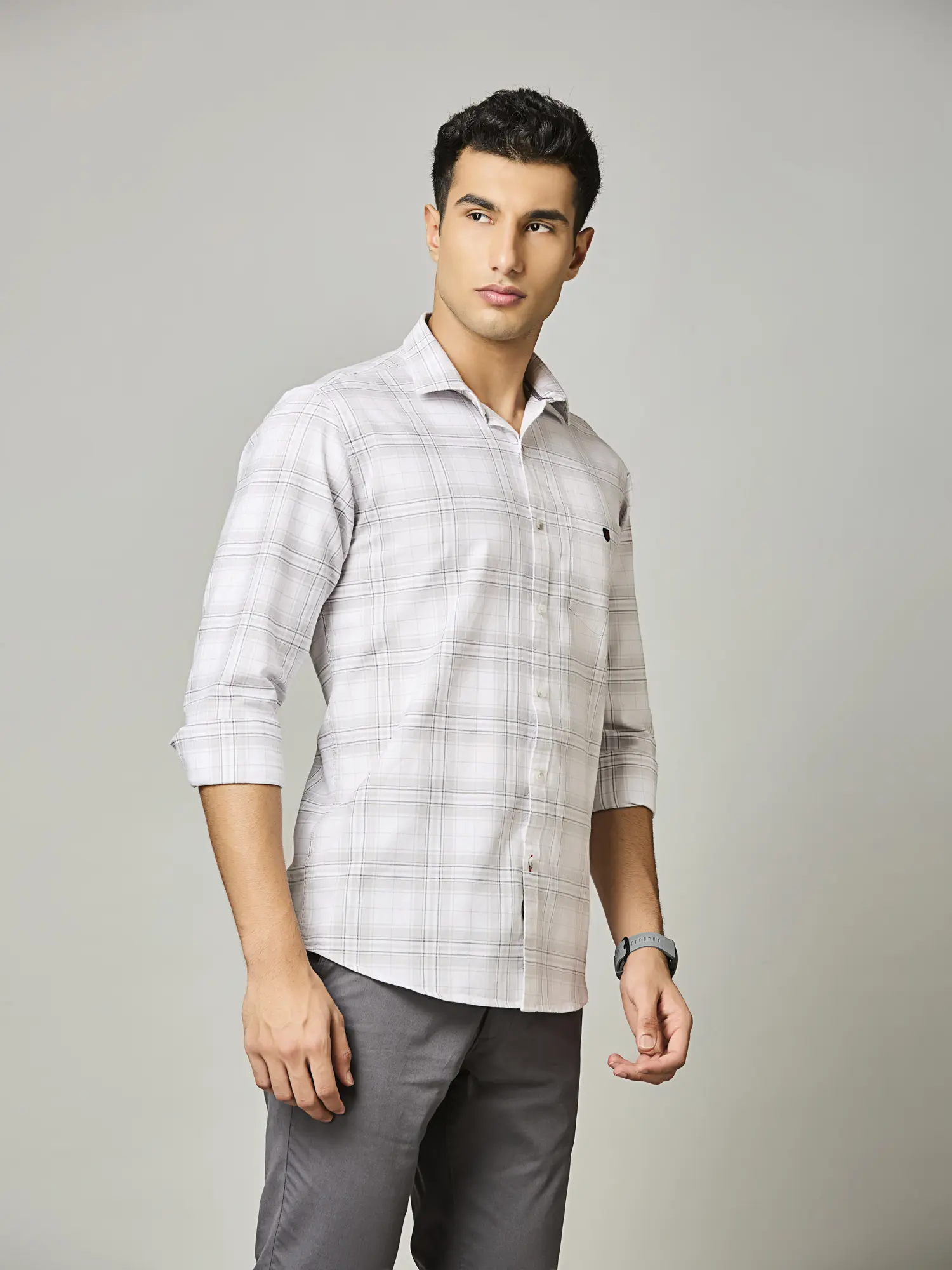 Urban Ice Plaid Shirt - Image 4