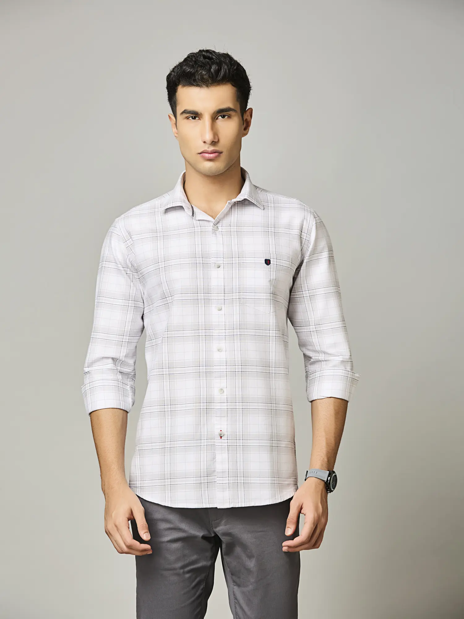 Urban Ice Plaid Shirt