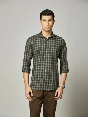 Moss Slate Check Shirt