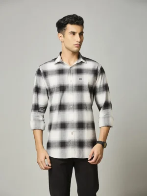 Winter Smoke Plaid Shirt