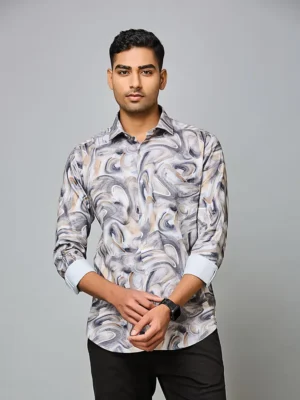 Ocean Drift Print Shirt