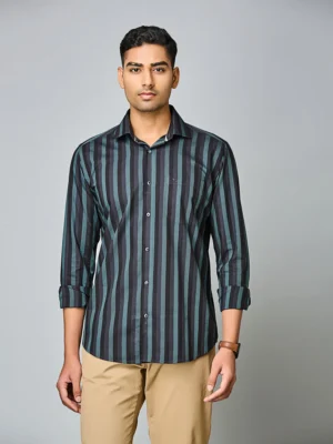Urban Aqua Stripe Shirt