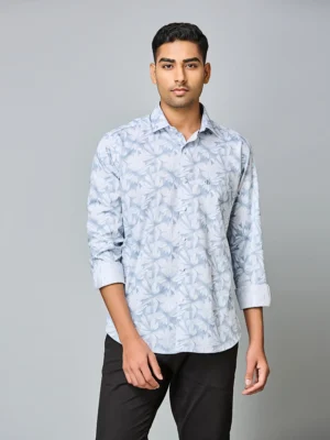 Frosted Lily Print Shirt