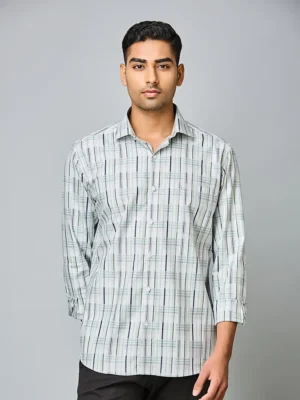Aqua Mist Urban Check Shirt