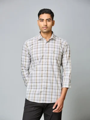 Urban Sand Plaid Shirt