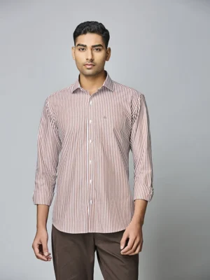 Cinnamon Pinstripe Classic Shirt