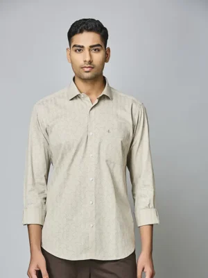 Sandstone Ripple Formal Shirt