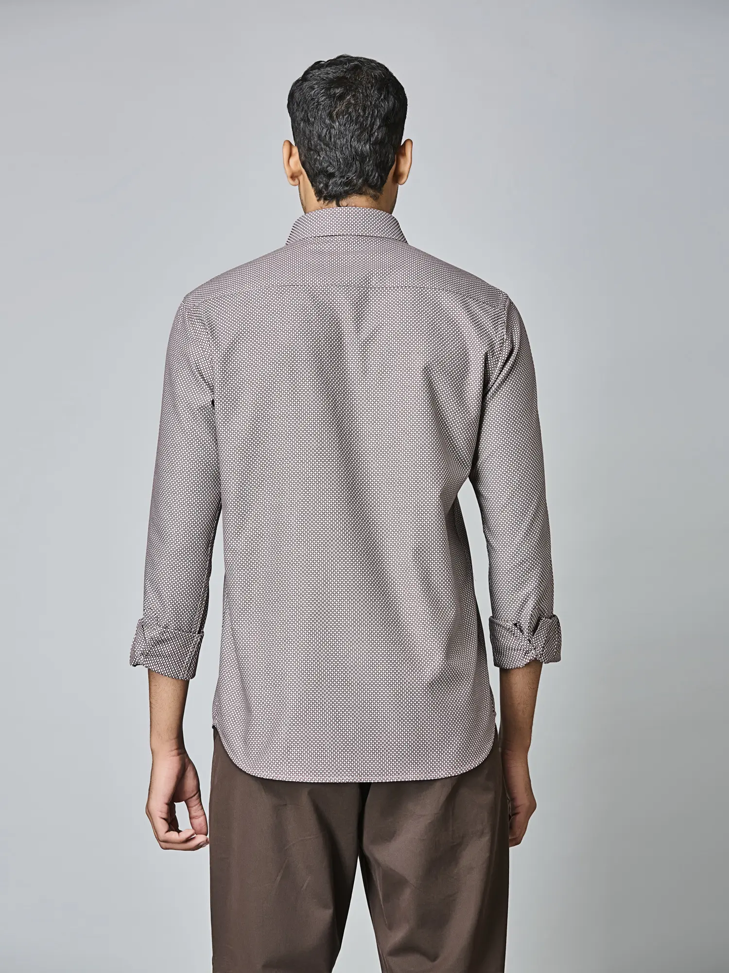 Ashwood Micro-Print Formal Shirt - Image 6