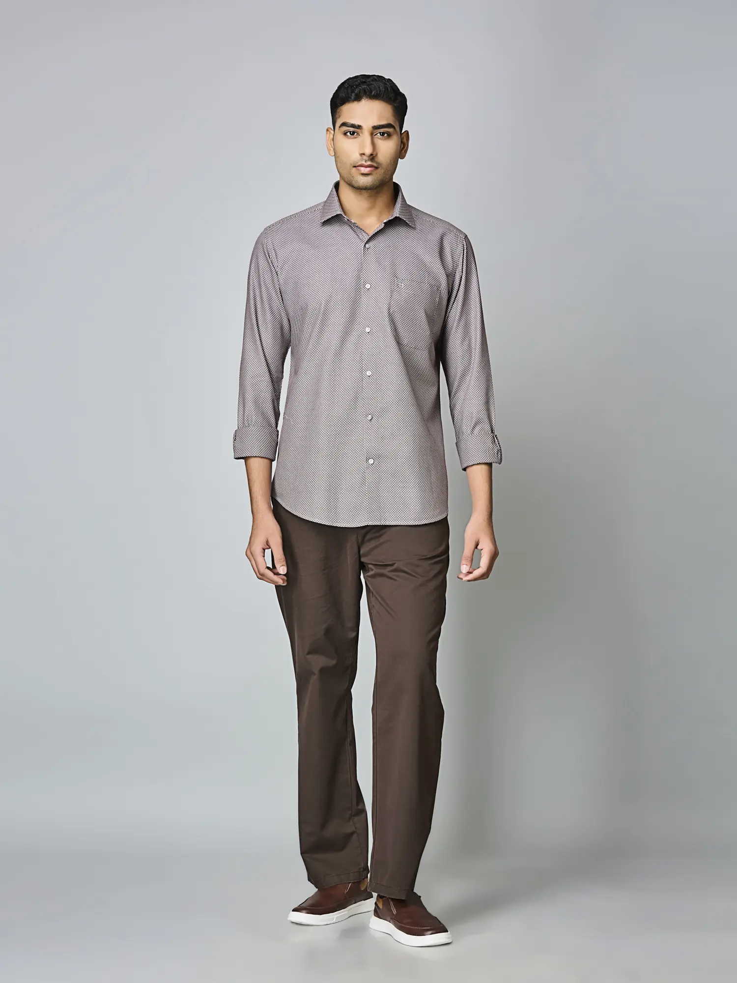 Ashwood Micro-Print Formal Shirt - Image 5