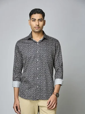 Deep Sea Mosaic Pattern Shirt