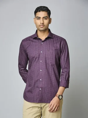 Imperial Wine Wave Shirt