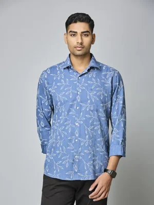 Ocean Grove Leaf Print Shirt